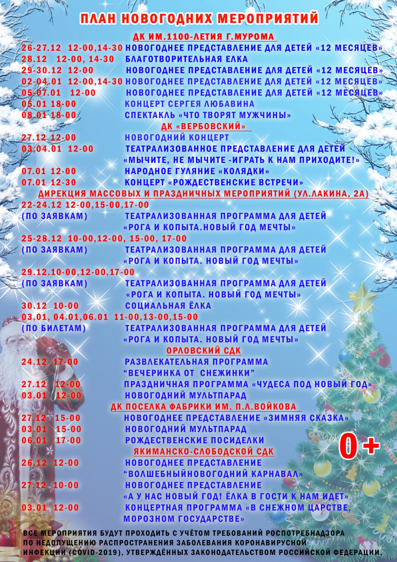 План Новогодних Мероприятий Для Детей План Новогодних Мероприятий Для Детей